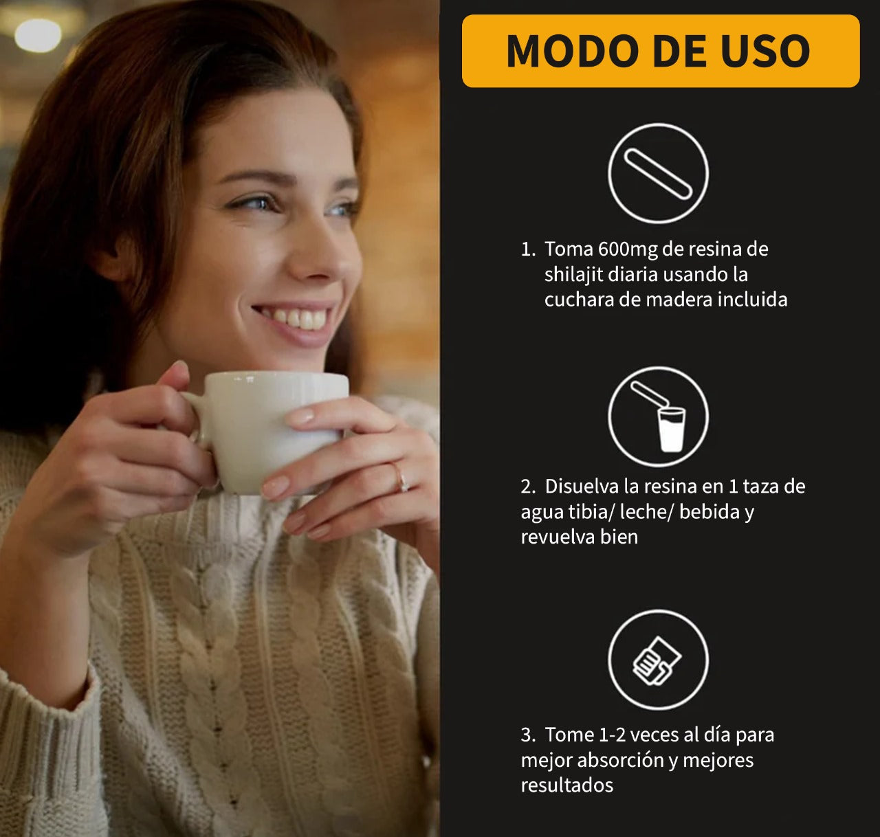 Shilajit 100% Puro 💎 Compra 1 y llévate 2