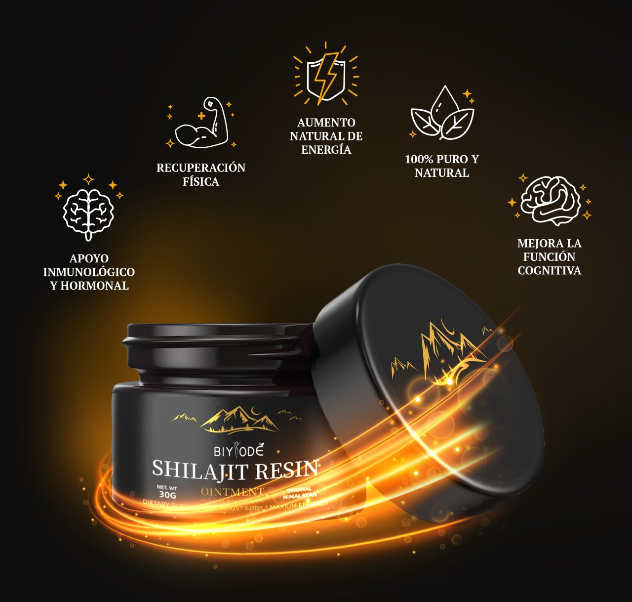 Shilajit 100% Puro 💎 Compra 1 y llévate 2